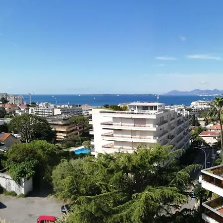 아파트 Olympe Magnifique Vue 앙티브